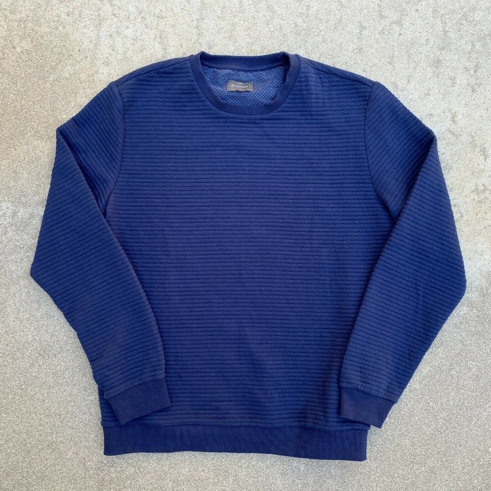 Peter Werth Loadstar Ribbed Crew Pullover Sweater - Picture 5 of 5